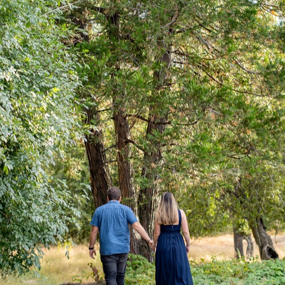 Lulus - Halter Dark Blue, Double Lined Maxi, Formal Dress, Size S - Picture 12 of 12